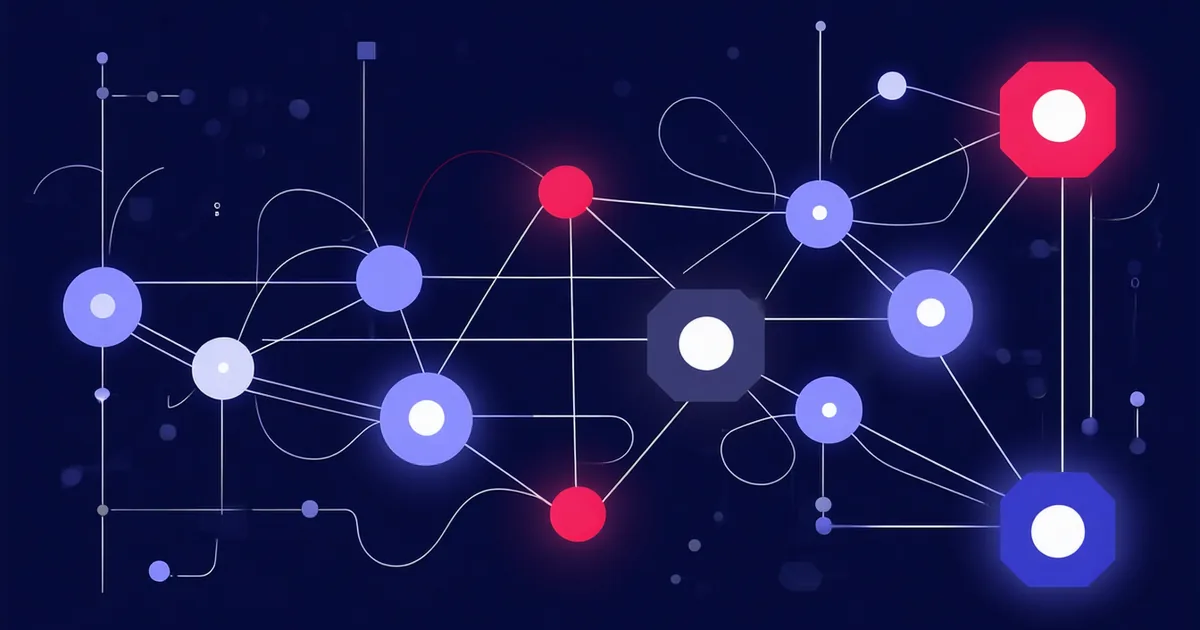 Illustration representing silent workflow failures in automation systems